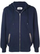 Palace Branded Zip Hoodie - Blue