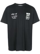 Off-white Monalisa Print T-shirt - Black