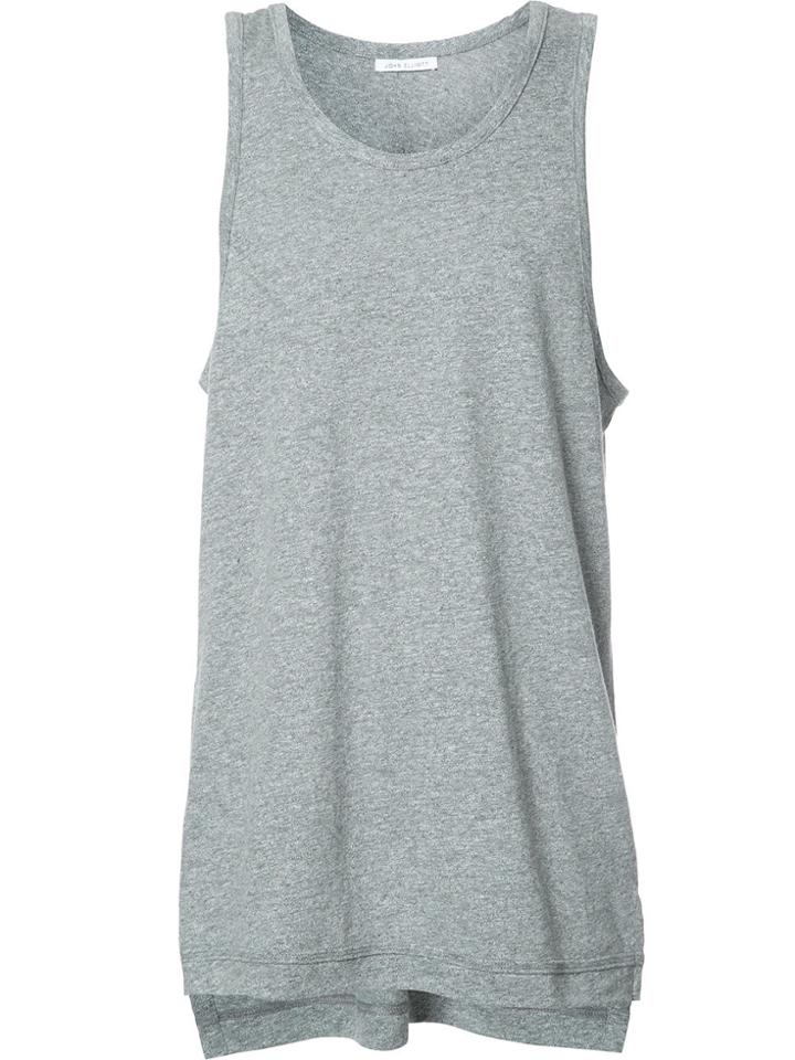 John Elliott Long Tank Top - Grey