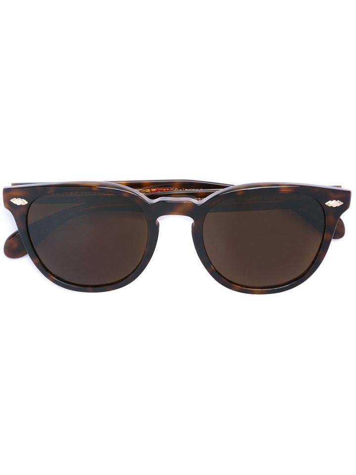 Oliver Peoples Sheldrake Plus Sunglasses - Brown