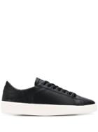 D.a.t.e. Embossed Logo Sneakers - Black