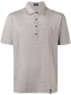 Drumohr Classic Polo Shirt, Men's, Size: Large, Brown, Cotton