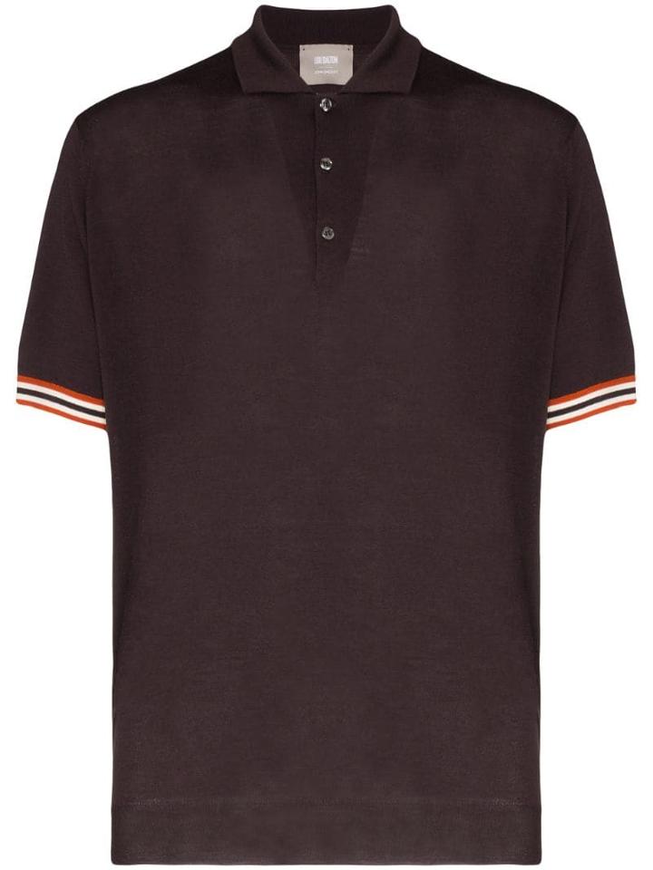 Lou Dalton X John Smedley Polo Shirt - Purple