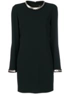 Dsquared2 Metallic Coin Embroidered Dress - Black