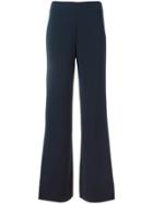 Dvf Diane Von Furstenberg Wide-leg Tailored Trousers - Blue