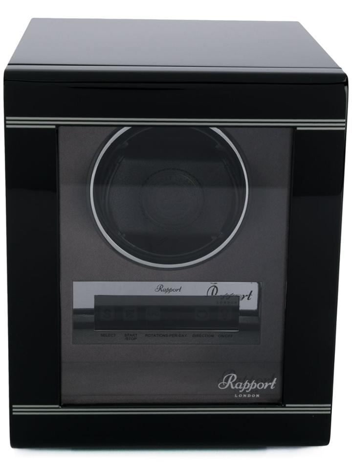 Rapport Formula Single Watch Winder In Black.