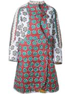 Tsumori Chisato Quilted Reversible Coat, Women's, Size: 2, Cotton/polyester/cupro/nylon