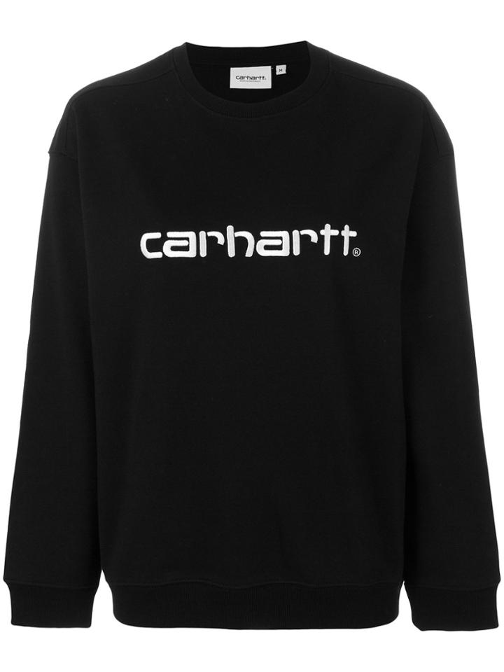 Carhartt Embroidered Logo Sweatshirt - Black