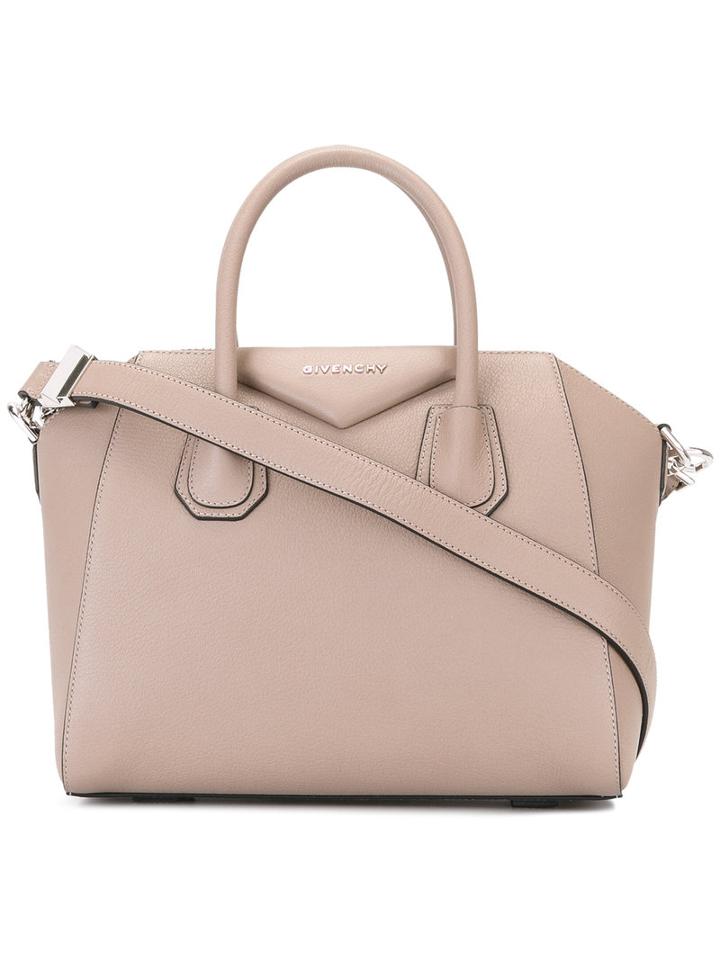 Givenchy Small Antigona Tote, Women's, Nude/neutrals, Leather