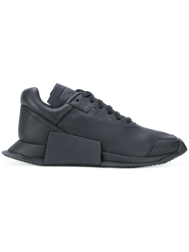 Adidas By Rick Owens Ro Level Runner Low Ii Sneakers - Black
