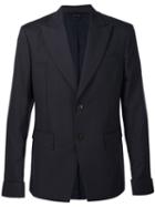 Vivienne Westwood Two Button Blazer, Men's, Size: 48, Black, Cotton/virgin Wool