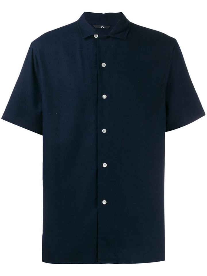 J.lindeberg Short-sleeved David Shirt - Blue