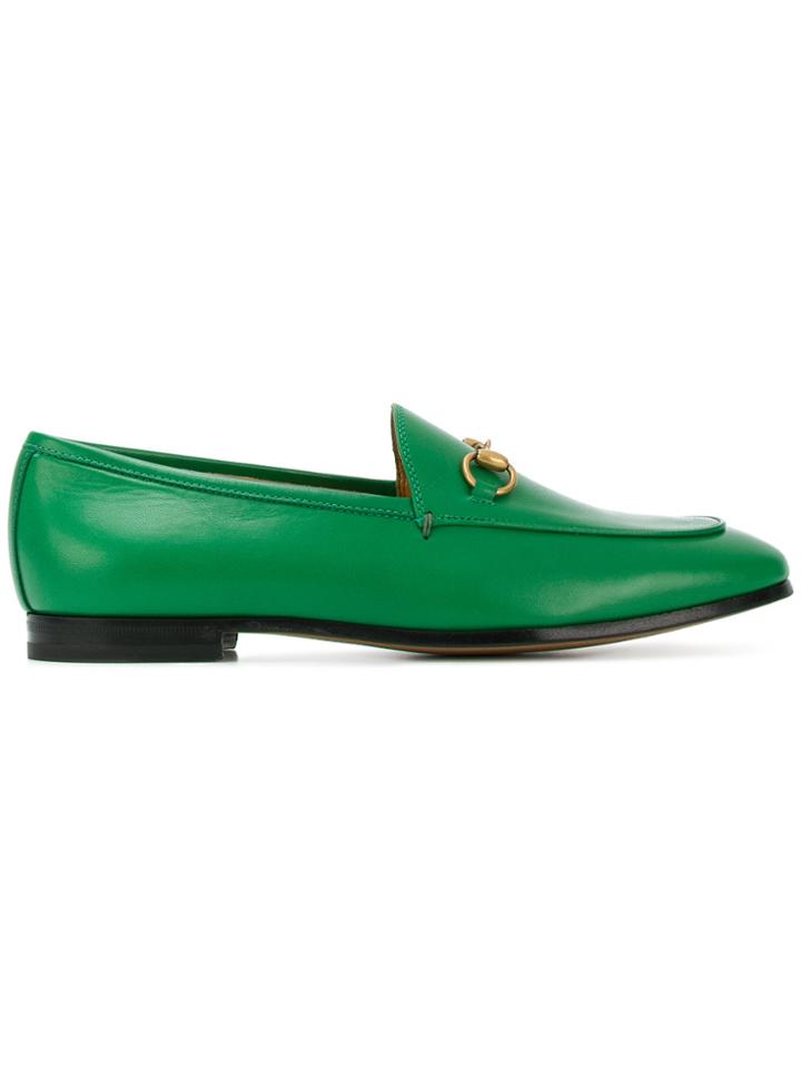 Gucci Jordaan Loafers - Green