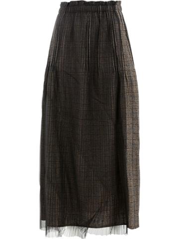 Quetsche Quetsche Q182s023 Checks Wool/polyester - Brown