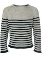 Jean Paul Gaultier Vintage Lurex Matelot Jumper - Grey