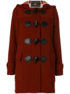 Burberry The Mersey Duffle Coat - Red