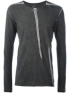 Isaac Sellam Experience Seam Detail Longsleeved T-shirt