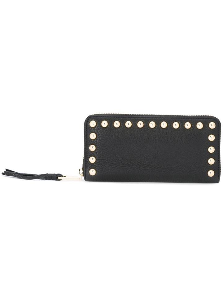 Rebecca Minkoff Studded Zip Wallet