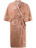 Bellerose Distressed Robe-coat - Neutrals