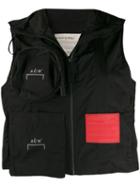 A-cold-wall* Cropped Zipped Gilet - Black
