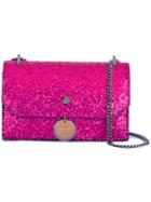 Jimmy Choo Finley Shoulder Bag, Women's, Pink/purple, Leather/pvc