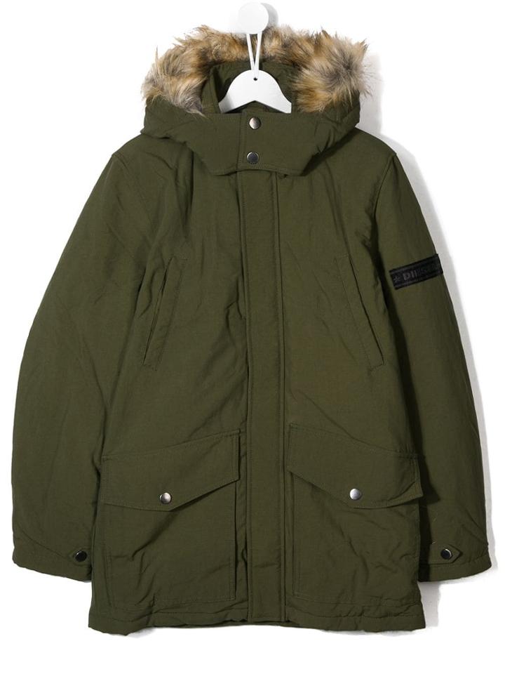 Diesel Kids Teen Jerax Coat - Green