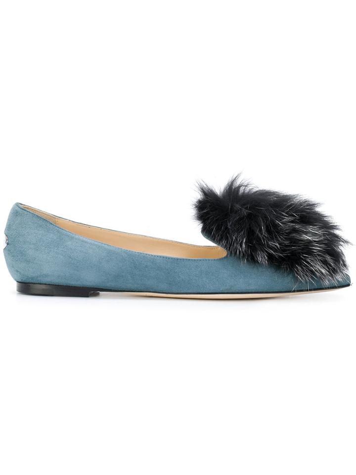 Jimmy Choo Gale Ballerina Shoes - Blue