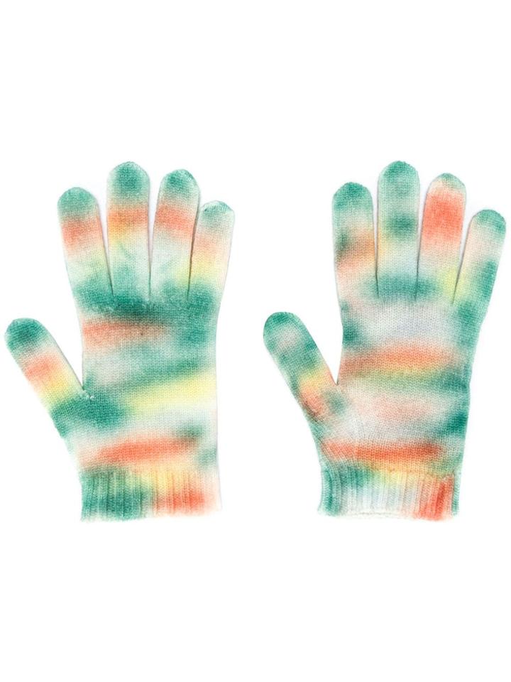 Missoni Printed Gloves - Green