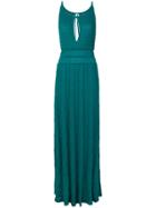 M Missoni Keyhole Detail Knit Dress - Green