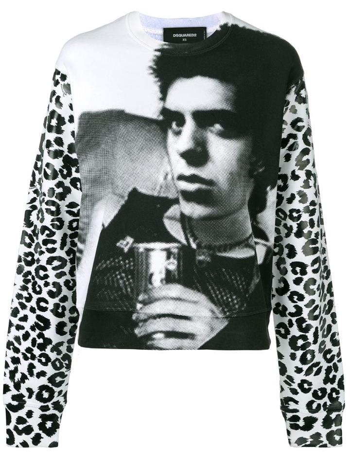 Dsquared2 Dean Vicious Sweatshirt - White