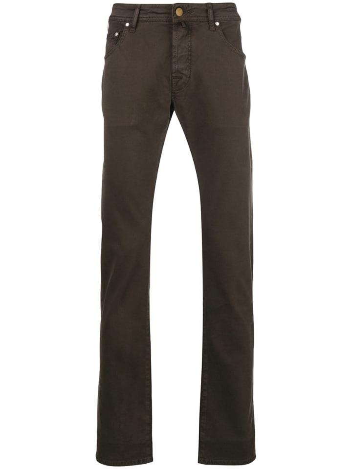 Jacob Cohen Straigt Leg Jeans - Brown