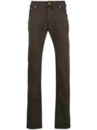 Jacob Cohen Straigt Leg Jeans - Brown