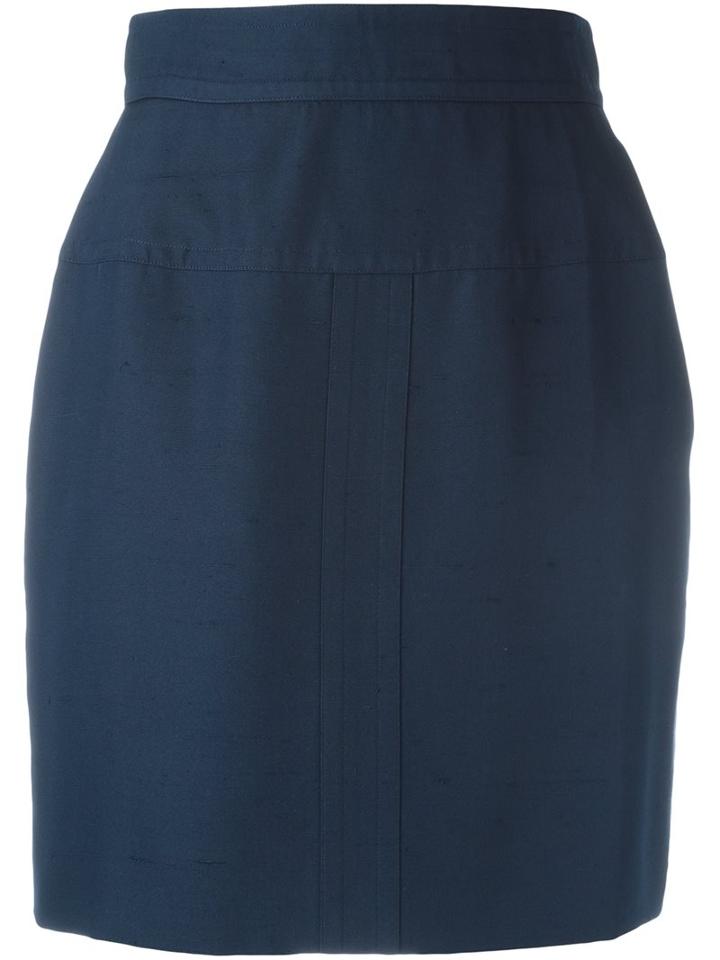 Chanel Vintage High Waist Mini Skirt