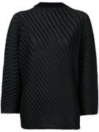 Pleats Please By Issey Miyake Squared Blouse - Black
