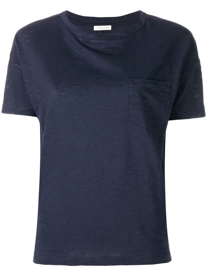 Moncler Classic Short-sleeve T-shirt - Blue