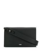 Tod's Logo Stamp Cross Body Bag - Black