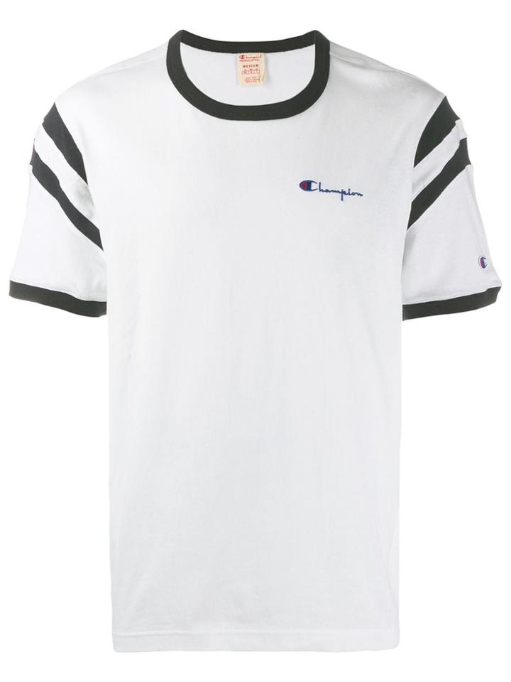 Champion Contrast Panel T-shirt - White