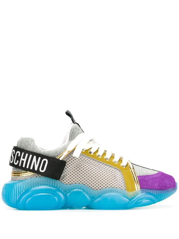 Moschino Teddy Run Sneakers - Grey