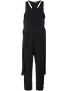 Dorothee Schumacher Tank Jumpsuit, Women's, Size: 4, Black, Silk