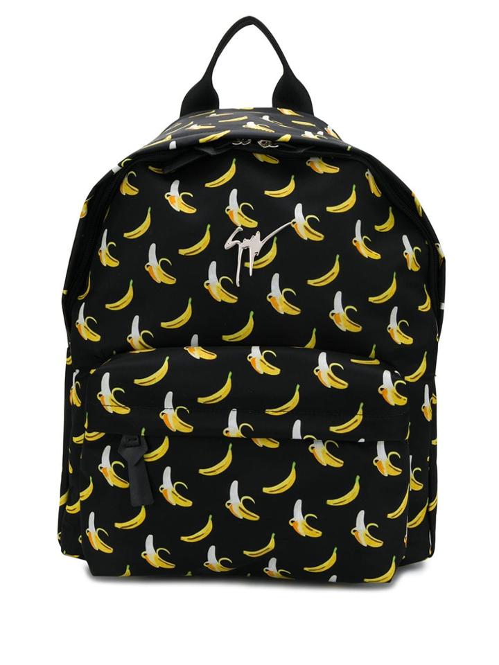 Giuseppe Zanotti Tropical Jammy Backpack - Black