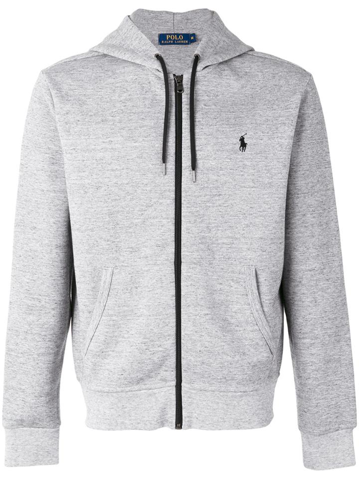 Polo Ralph Lauren Zipped Hoodie - Grey