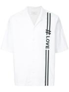 Ports V Love Slogan Short-sleeve Shirt - White