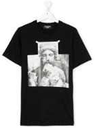 Neil Barrett Kids Graphic Print T-shirt - Black