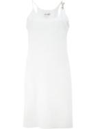Paco Rabanne - Hook Strap Mini Dress - Women - Silk/polyethylene/acetate - 36, White, Silk/polyethylene/acetate
