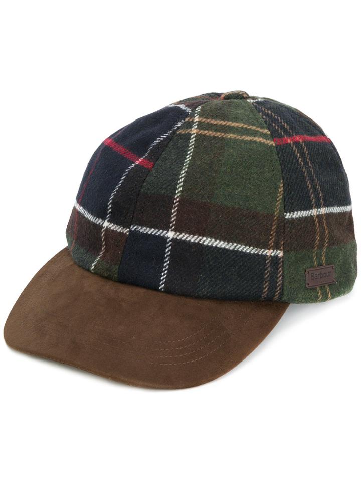 Barbour Checked Baseball Cap - Multicolour