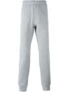 Lanvin Gathered Ankle Track Pants, Men's, Size: L, Grey, Cotton/polyamide