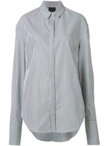 Josh Goot Striped Shirt, Women's, Size: Small, Black, Cotton