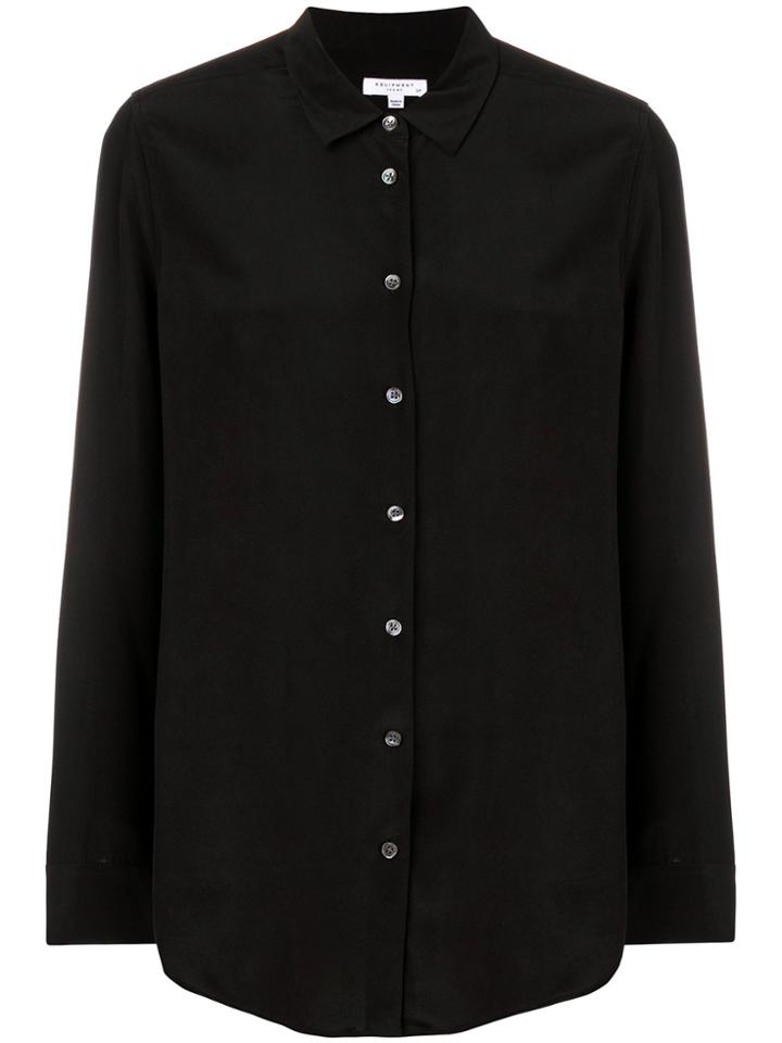 Equipment Longsleeved Buttoned Blouse - Black