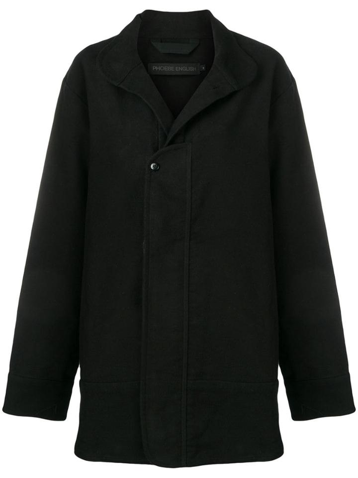 Phoebe English Relaxed Fit Jacket - Black