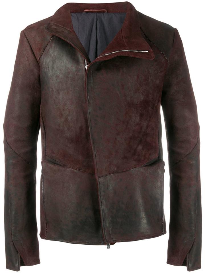 Incarnation Panelled Jacket - Red